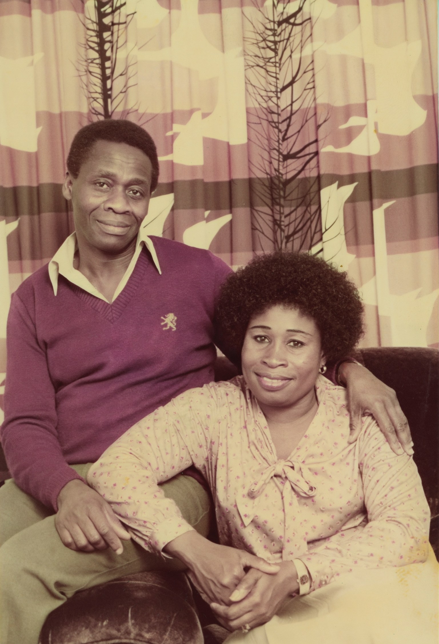 With her beloved husband, Mr Michael Fordwoh.