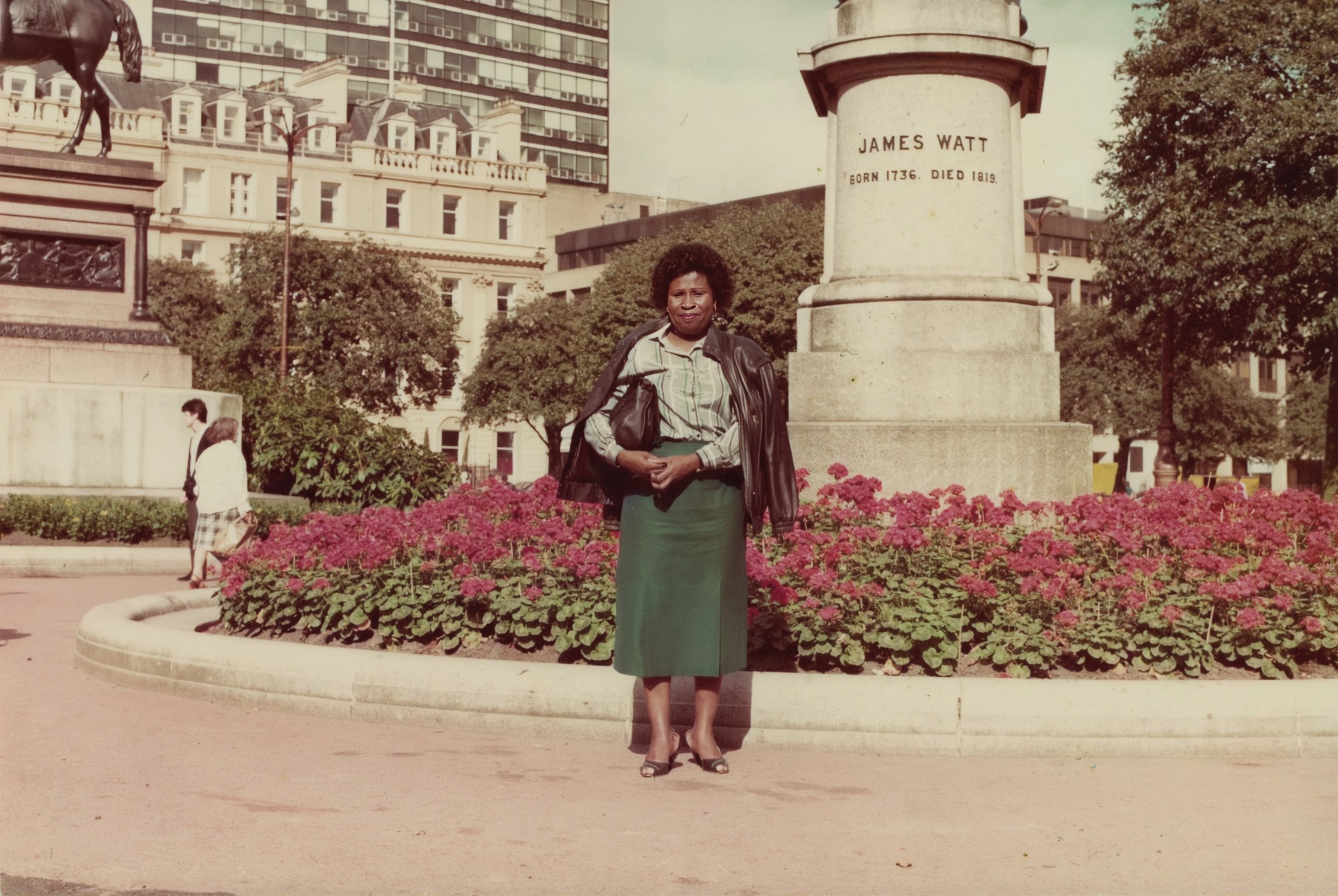 Early days in London.