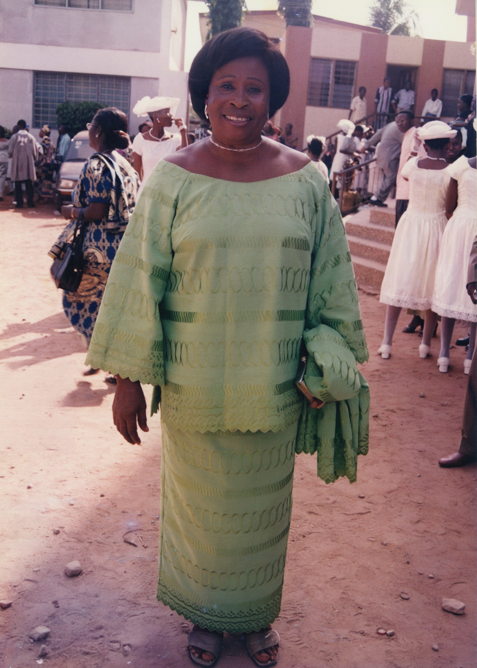 Dressed for a special occasion in Ghana.